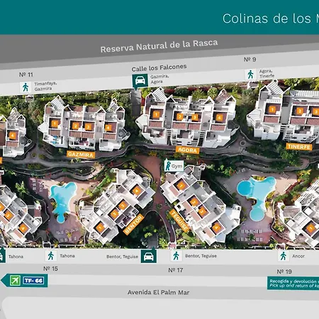 Colinas - Tahona 3-2 Penthouse Jacuzzi&pool View * Arona (Tenerife)